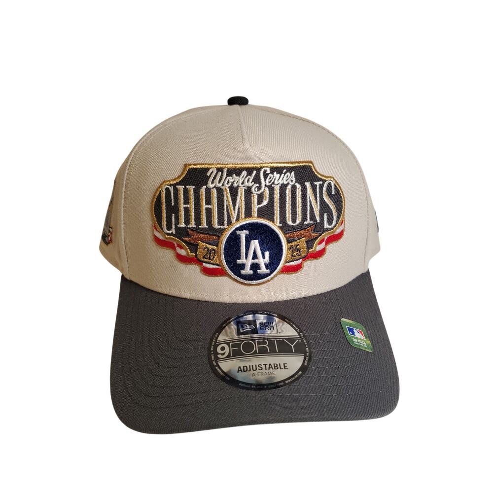 LA Dodgers 2025 World Series Champions Baseball Cap - One Size